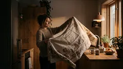 Nezahoďte starý obrus: lacná vložka do kuchynských zásuviek, ktorá ušetrí nervy aj čas